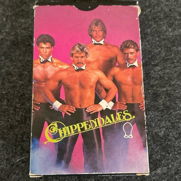 RARE CHIPPENDALE'S PLAYING CARDS, 1984 VINTAGE